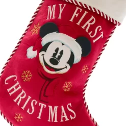 Disney Store Chaussette Mon Premier Noël Mickey Pour Bébés 6 Disney Store Chaussette Mon Premier Noël Mickey Pour Bébés -Disney 440472256213 2