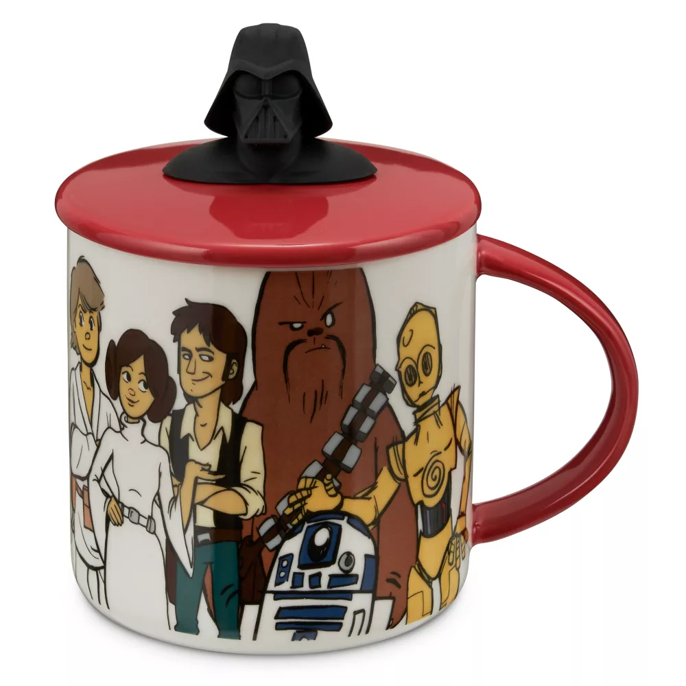 Disney Store Mug Star Wars Avec Couvercle 1 Disney Store Mug Star Wars Avec Couvercle