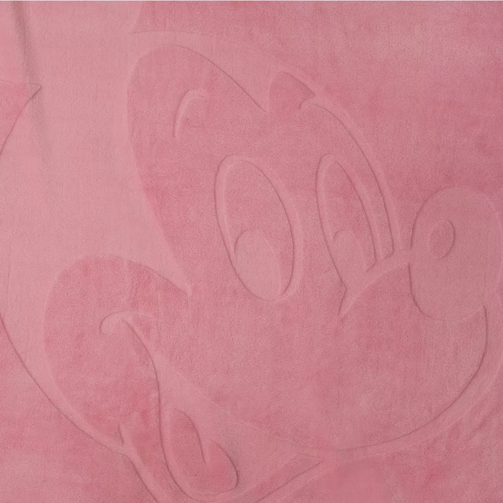 Disneyland Jeté En Polaire Mickey Piglet Pink 4 Disneyland Jeté En Polaire Mickey Piglet Pink – Image 4