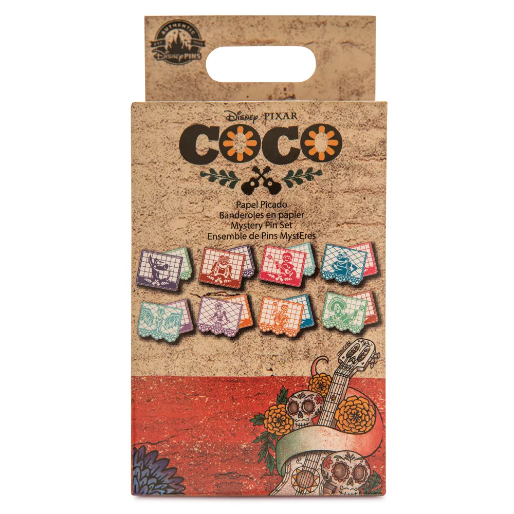 Disney Store Ensemble De Pin's Mystère Disney Pixar Coco 2 Disney Store Ensemble De Pin's Mystère Disney Pixar Coco – Image 2