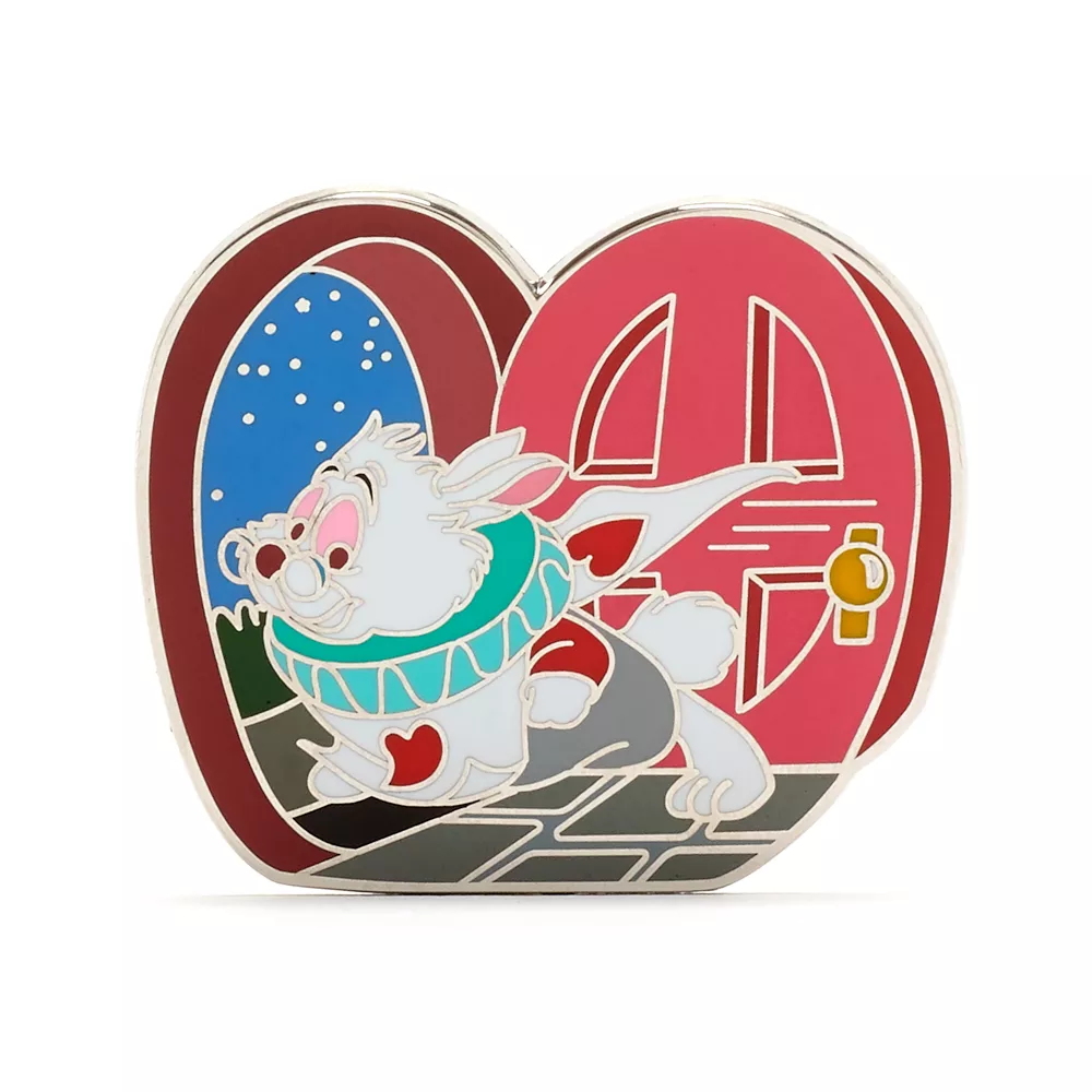 Disney Store Pin's Lapin Blanc, Alice Au Pays Des Merveilles 1 Disney Store Pin's Lapin Blanc, Alice Au Pays Des Merveilles