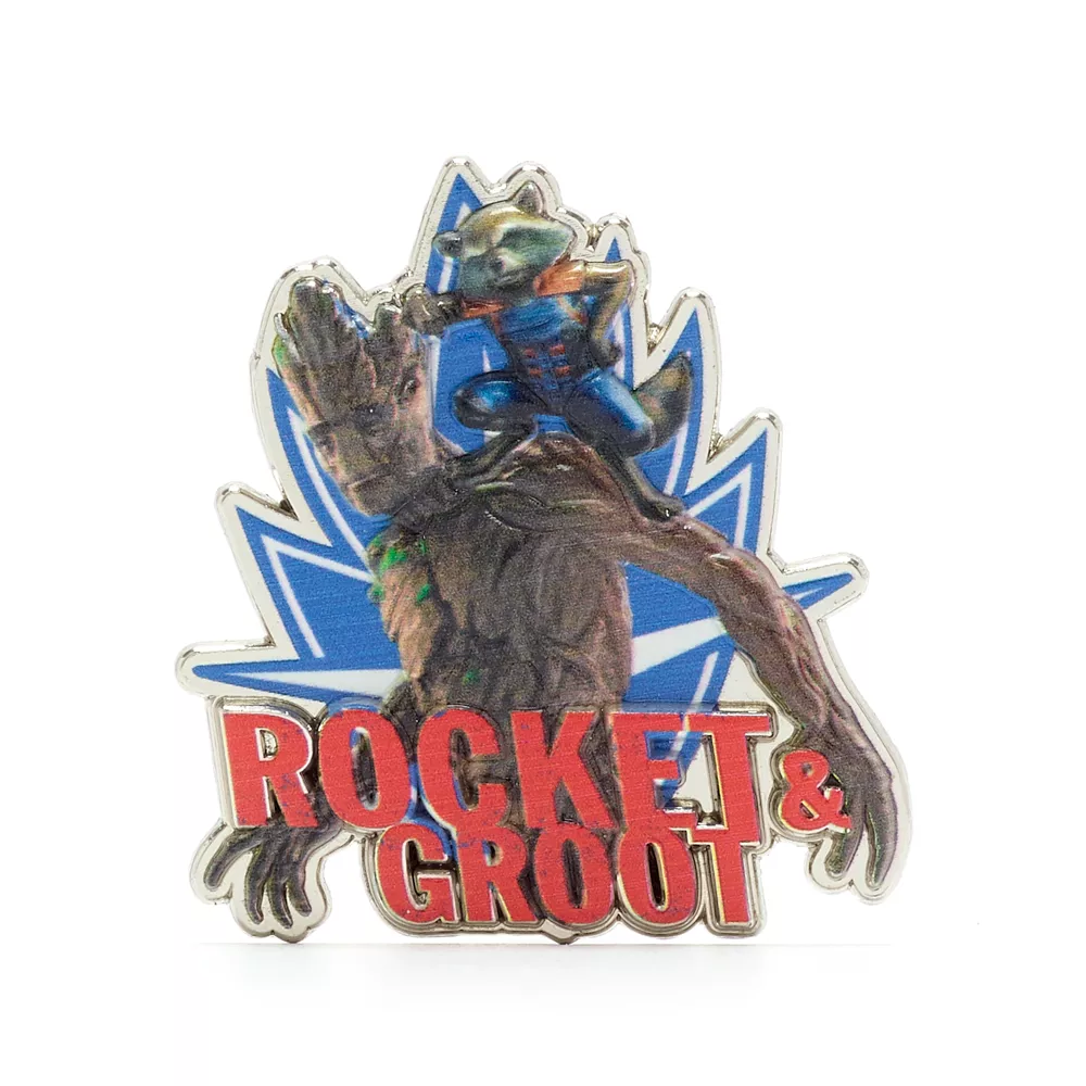 Disney Store Pin's Rocket Et Groot, Les Gardiens De La Galaxie 1 Disney Store Pin's Rocket Et Groot, Les Gardiens De La Galaxie