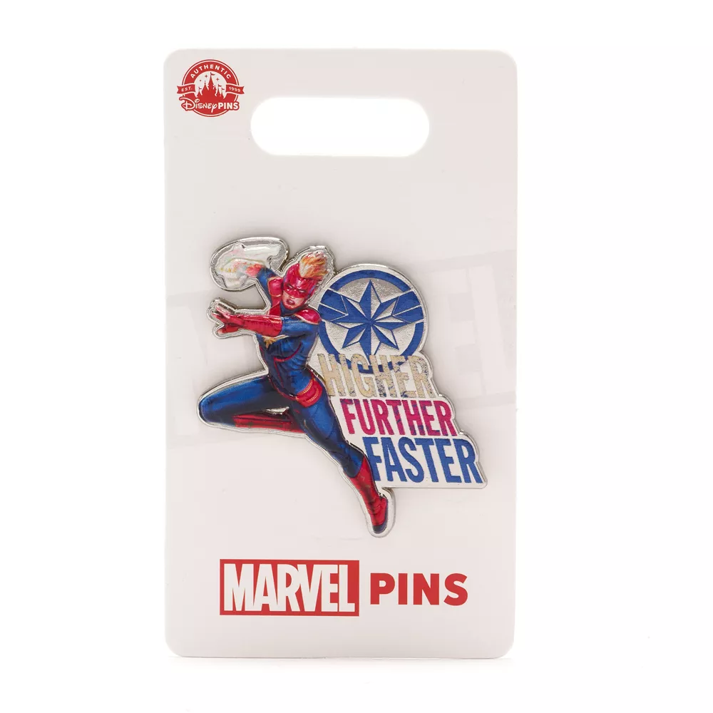 Disney Store Pin's Captain Marvel 2 Disney Store Pin's Captain Marvel – Image 2