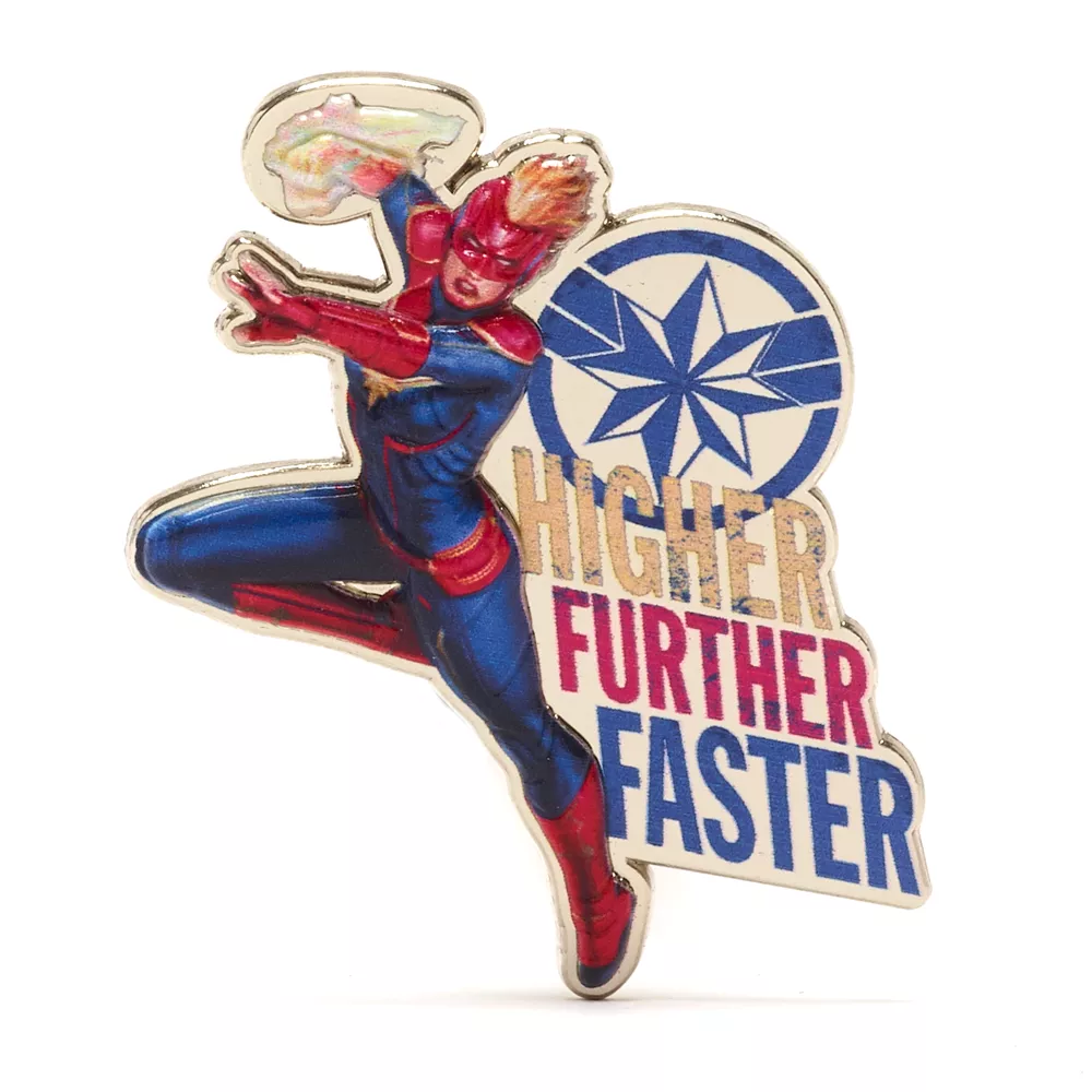 Disney Store Pin's Captain Marvel 1 Disney Store Pin's Captain Marvel
