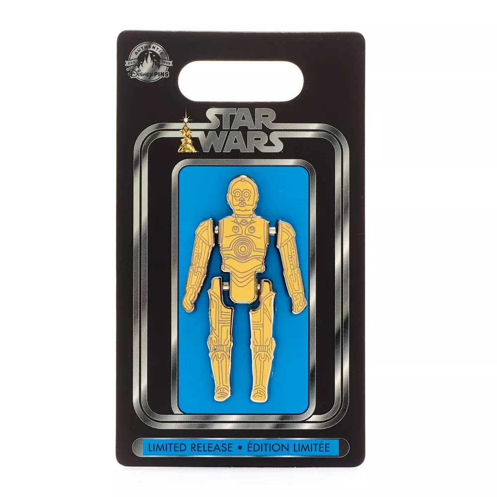 Disney Store Pin's De Figurine Vintage C-3PO, Star Wars 3 Disney Store Pin's De Figurine Vintage C-3PO, Star Wars – Image 3