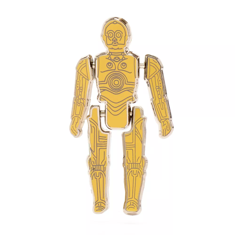 Disney Store Pin's De Figurine Vintage C-3PO, Star Wars 1 Disney Store Pin's De Figurine Vintage C-3PO, Star Wars