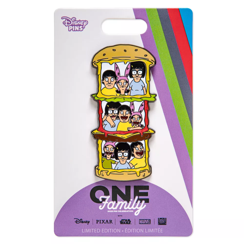 Disney One Family Pin's Bob's Burgers "Dites Ouistiti !" En édition Limitée 2 Disney One Family Pin's Bob's Burgers "Dites Ouistiti !" En édition Limitée – Image 2