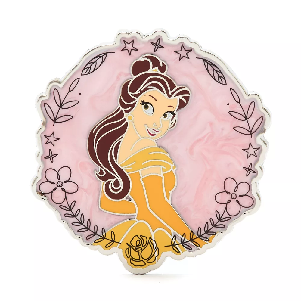 Disney Store Pin's Belle En édition Limitée, La Belle Et La Bête 2 Disney Store Pin's Belle En édition Limitée, La Belle Et La Bête – Image 2