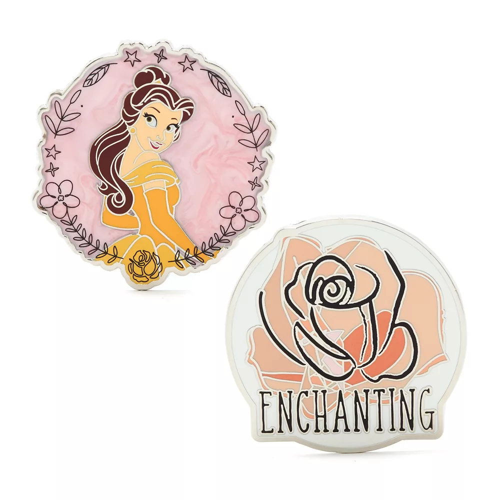 Disney Store Pin's Belle En édition Limitée, La Belle Et La Bête 1 Disney Store Pin's Belle En édition Limitée, La Belle Et La Bête