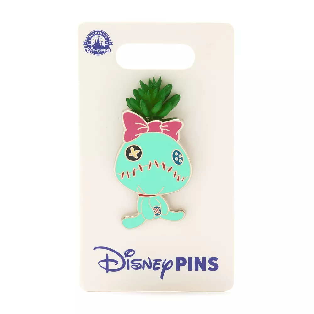 Disney Store Pin's Souillon Avec Plante Artificielle, Lilo & Stitch 2 Disney Store Pin's Souillon Avec Plante Artificielle, Lilo & Stitch – Image 2