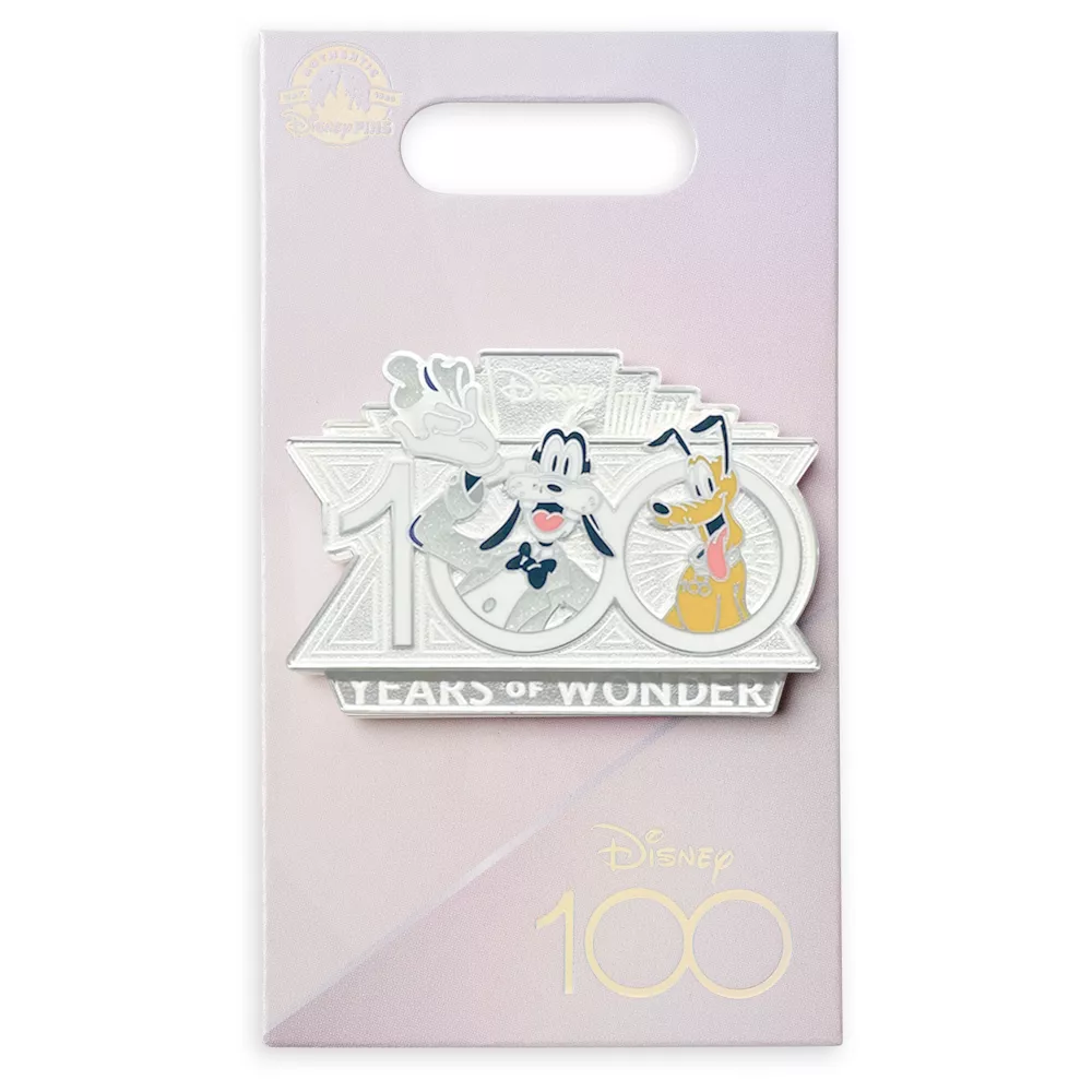 Pin's Dingo Et Pluto En édition Limitée Disney100 Celebration 2 Pin's Dingo Et Pluto En édition Limitée Disney100 Celebration – Image 2