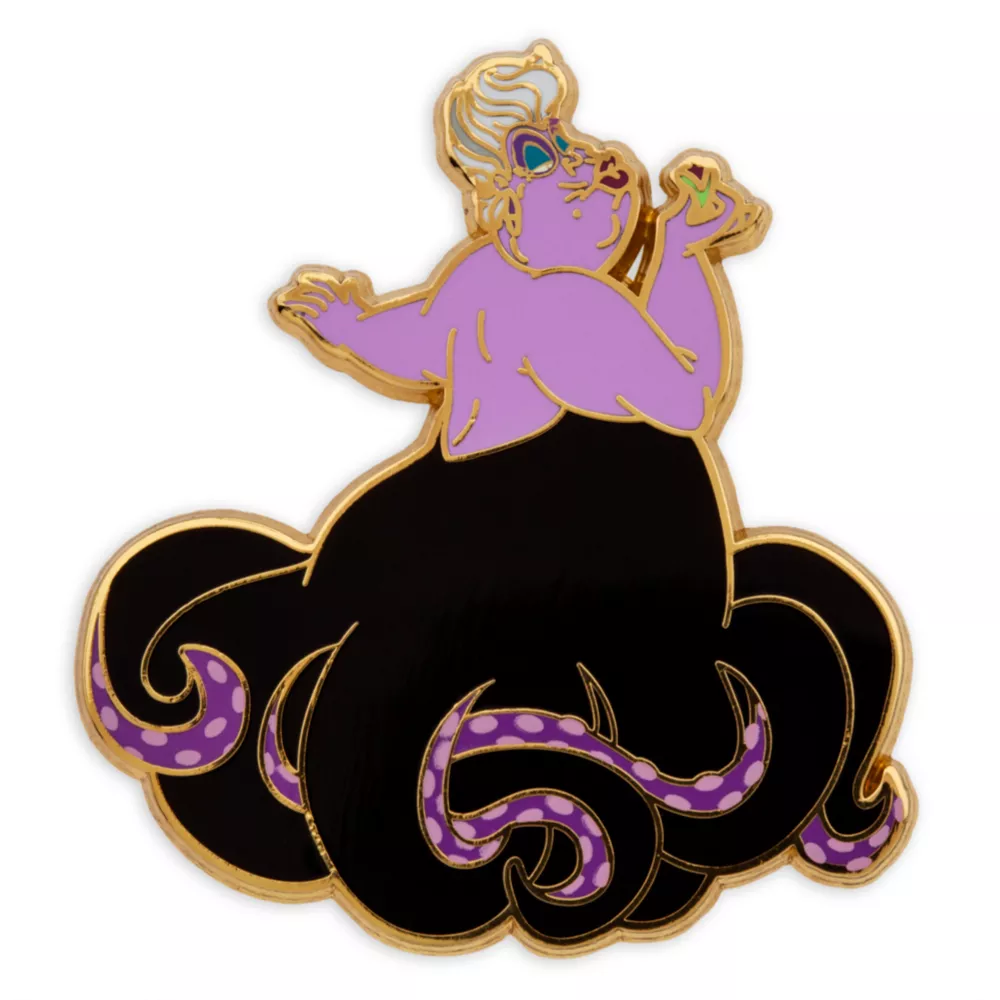 Disney Store Ensemble De Pin's Ursula, Flotsam Et Jetsam, La Petite Sirène 2 Disney Store Ensemble De Pin's Ursula, Flotsam Et Jetsam, La Petite Sirène – Image 2