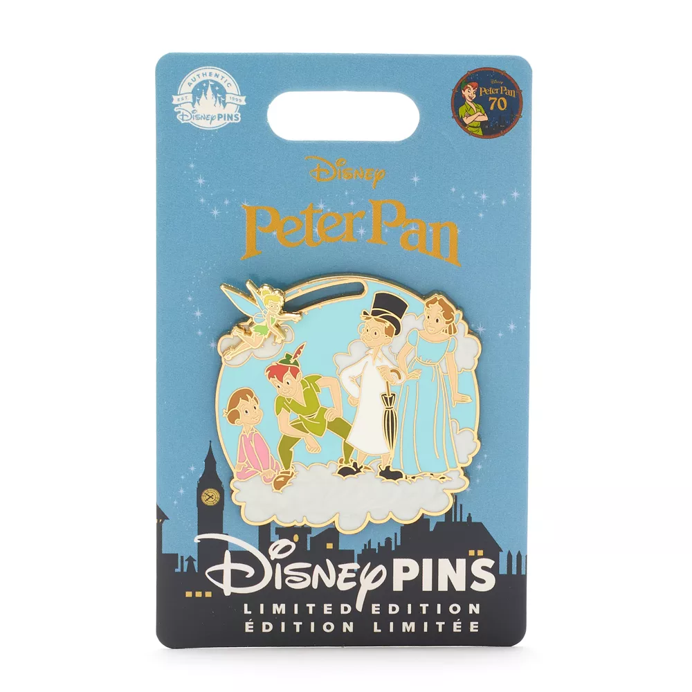 Disney Store Pin's Peter Pan En édition Limitée 70e anniversaire 2 Disney Store Pin's Peter Pan En édition Limitée 70e anniversaire – Image 2