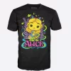 Disney - Alice - T-shirt Pop Blacklight (l)