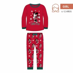 Disney - Mickey - Pyjama Fille En Jersey - (12 Ans)