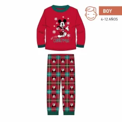 Disney - Mickey - Pyjama Garçon En Jersey - (12 Ans)