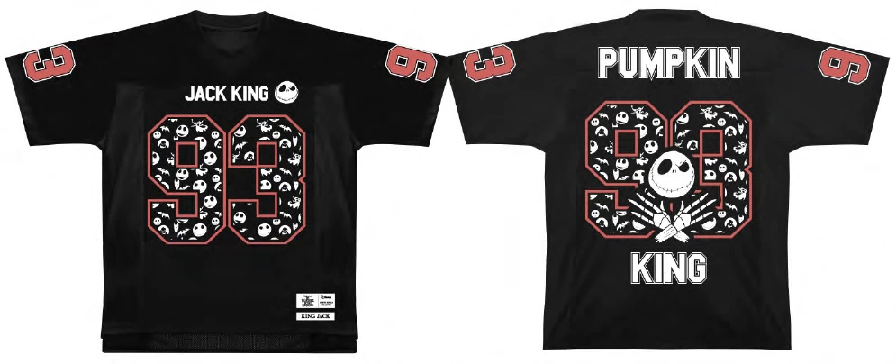 Disney - Pumpkin King - T-shirt Sports Us Replica Unisex (s) 1 Disney - Pumpkin King - T-shirt Sports Us Replica Unisex (s)