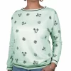 Disney - Sweat Crayon Mickey Girl - Green (l)