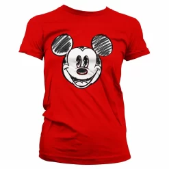 Disney - T-shirt Girly - Mickey Mouse Pixelated Sketch (m)