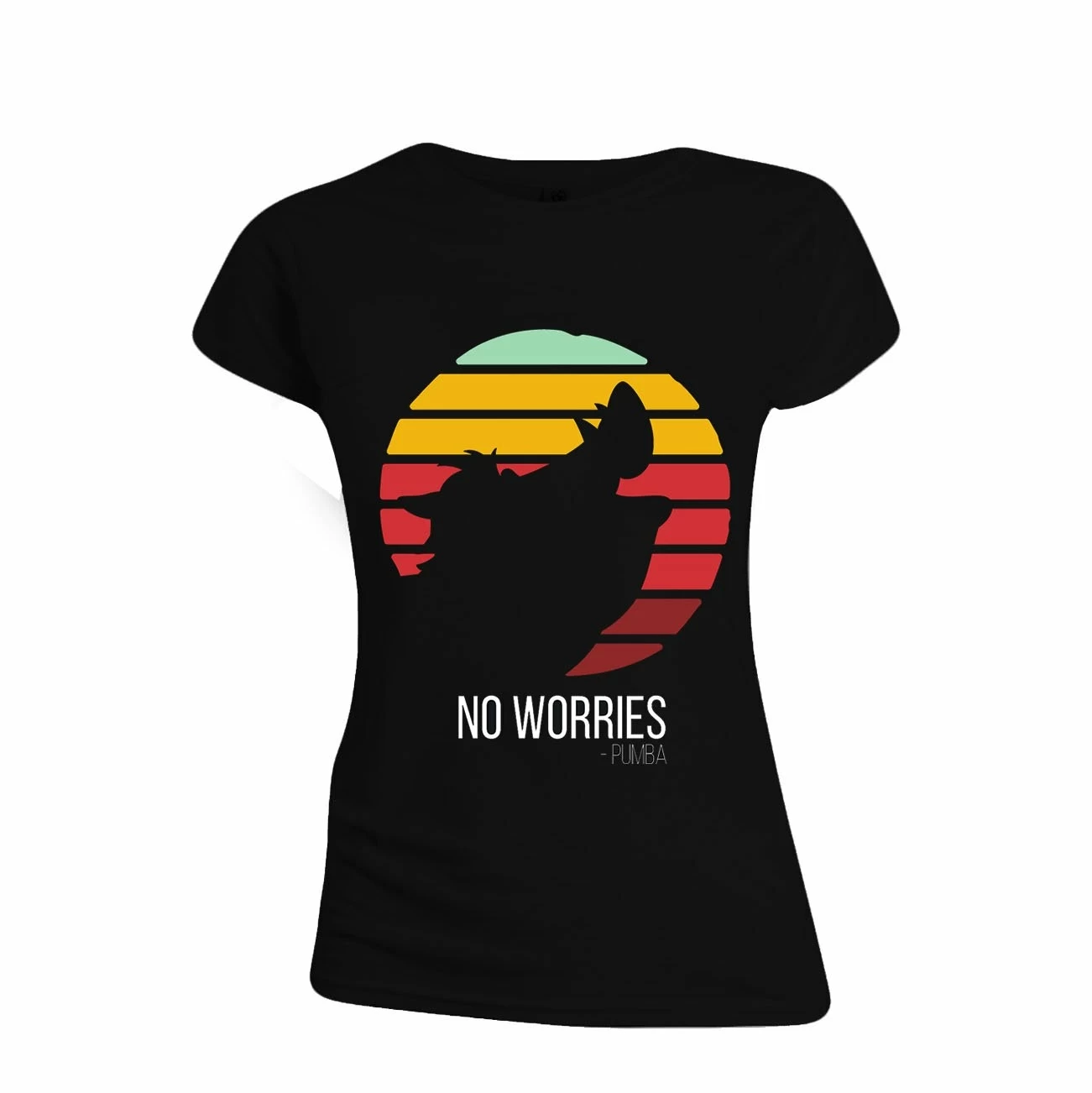 Disney - T-shirt - Le Roi Lion Pumba Gradient - Girl (xl) 1 Disney - T-shirt - Le Roi Lion Pumba Gradient - Girl (xl)