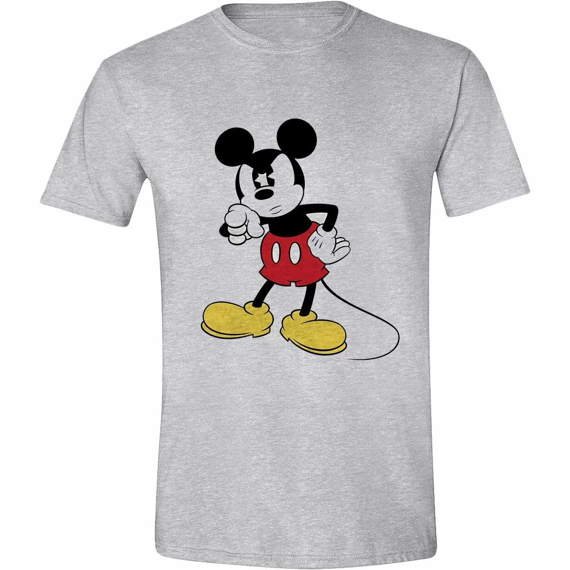 Disney - T-shirt - Mickey Mouse Angry Face (l) 1 Disney - T-shirt - Mickey Mouse Angry Face (l)